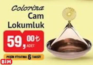 COLORİNA CAM LOKUMLUK